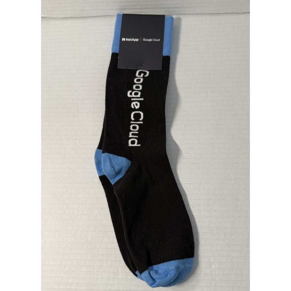 New Sock Club Google Cloud Socks Adult One Size Netapp Computer Tech Nerd
